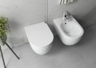 Bidé, Sapho Isvea Infinity fali bidé 36,5x53 cm, matt fehér 10NF41001-2L