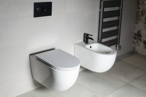 Bidé, Sapho Bruckner Fulda fali bidé 36x52 cm, fehér 201.611.4