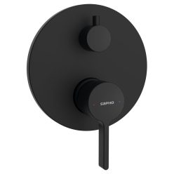   Falba süllyesztett csaptelep, Sapho Iconic csaptelep 2 irányú, matt fekete AF042B