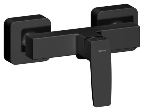 Zuhany csaptelep, Sapho Tursi zuhany csaptelep, matt fekete TI011B