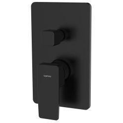   Falba süllyesztett csaptelep,Sapho Tursi falba süllyesztett csaptelep 2 irányú,matt fekete TI043B