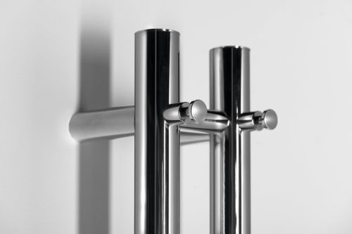 Egyenes radiátor, Sapho Papinado elektromos törölközőszárító 10,9x120 cm, 40 W, króm ER740