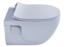WC, Sapho Brilla Rimless fali wc 35,5x53cm, matt kék 100614-107