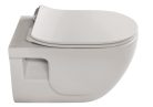 WC, Sapho Brilla Rimless fali wc 35,5x53cm, matt latte 100614-114