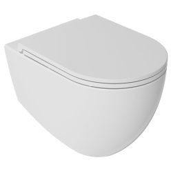   WC, Sapho Isvea Infinity Rimless fali wc 36,5x53 cm, fehér 10NF02004