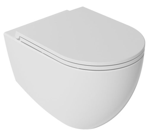 WC, Sapho Isvea Infinity Rimless fali wc 36,5x53 cm, fehér 10NF02004