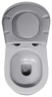 WC, Sapho Isvea Infinity Rimless fali wc 36,5x53 cm, szürke 10NF02004-2V