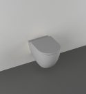 WC, Sapho Isvea Infinity Rimless fali wc 36,5x53 cm, szürke 10NF02004-2V