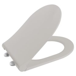  WC tető, Sapho Avva slim wc ülőke, soft-close, matt latte 100787-114