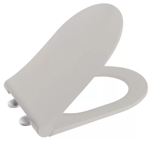 WC tető, Sapho Avva slim wc ülőke, soft-close, matt latte 100787-114
