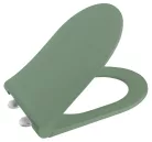WC tető, Sapho Avva slim wc ülőke, soft-close, matt zöld 100787-128