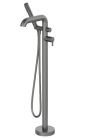 Kádtöltő csaptelep,Deante Silia kádtöltő csaptelep, szabadonálló, zuhanyszettel,titanium BQS_D17M