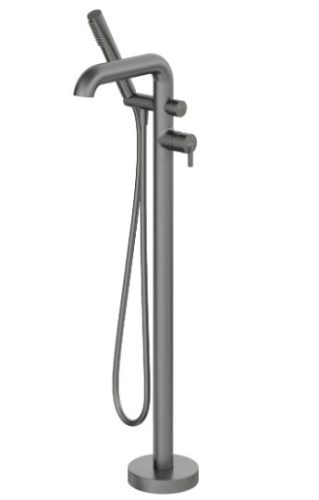 Kádtöltő csaptelep,Deante Silia kádtöltő csaptelep, szabadonálló, zuhanyszettel,titanium BQS_D17M