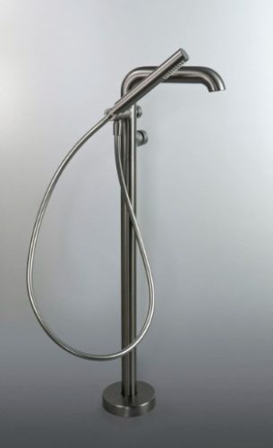 Kádtöltő csaptelep,Deante Silia kádtöltő csaptelep, szabadonálló, zuhanyszettel,titanium BQS_D17M