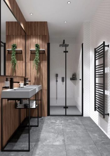 Zuhanytálca, Deante Correo szögletes, gránit zuhanytálca, metálszürke 90x90 KQR_S41B