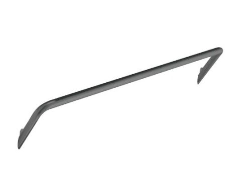 Törölközőtartó, Deante Silia Törölköző akasztó, fali, titanium ADI_D621