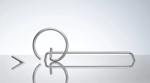 Törölközőtartó, Deante Silia törölközőtartó, szimpla, króm ADI_0111