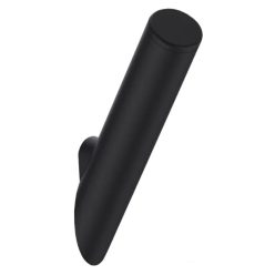   Törölközőtartó, Deante Silia törölközőtartó, szimpla, fekete ADI_N111