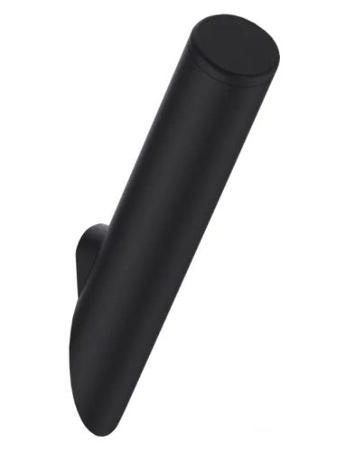 Törölközőtartó, Deante Silia törölközőtartó, szimpla, fekete ADI_N111