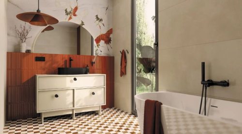 Törölközőtartó, Deante Silia törölközőtartó, szimpla, fekete ADI_N111