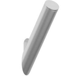   Törölközőtartó, Deante Silia törölközőtartó, szimpla, szálcsiszolt acél ADI_F111