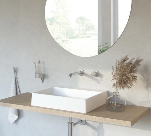 Törölközőtartó, Deante Silia törölközőtartó, szimpla, szálcsiszolt acél ADI_F111