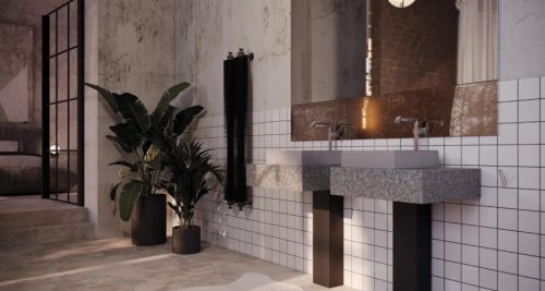 Törölközőtartó, Deante Silia törölközőtartó, szimpla, szálcsiszolt acél ADI_F111