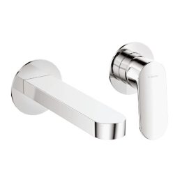   Falba süllyesztett csaptelep, Deante Alpinia mosdó csaptelep, 2 lyukas, króm BGA_055L