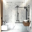 Falba süllyesztett csaptelep, Deante Alpinia mosdó csaptelep, fekete BGA_N54L