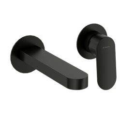   Falba süllyesztett csaptelep, Deante Alpinia mosdó csaptelep 2 lyukas, fekete BGA_N55L