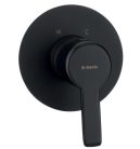 Falba süllyesztett csaptelep, Deante Arnika zuhany csaptelep zuhanyváltó nélkül,fekete BQA_N44L