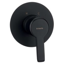   Falba süllyesztett csaptelep, Deante Arnika zuhany csaptelep zuhanyváltó nélkül,fekete BQA_N44L