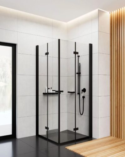 Falba süllyesztett csaptelep, Deante Arnika zuhany csaptelep zuhanyváltó nélkül,fekete BQA_N44L