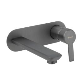   Falba süllyesztett csaptelep, Deante Arnika mosdó csaptelep, titanium BQA_D54L