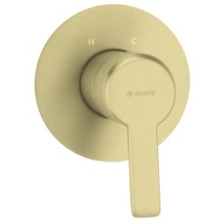   Falba süllyesztett csaptelep, Deante Arnika zuhany csaptelep ,szálcsiszolt arany BQA_R44L