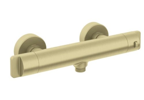 Zuhany csaptelep, Deante Therm termosztatikus zuhany csaptelep, szálcsiszolt arany BCH_R4BT