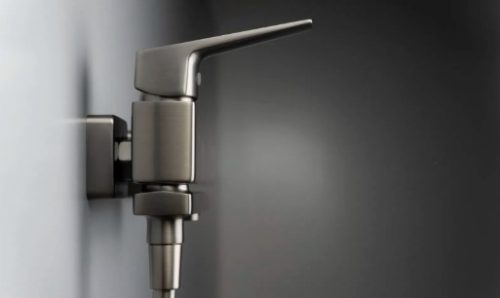 Kádtöltő csaptelep,Deante Blur kádtöltő csaptelep összecsukható kifolyócsővel,titanium BQL_D12M