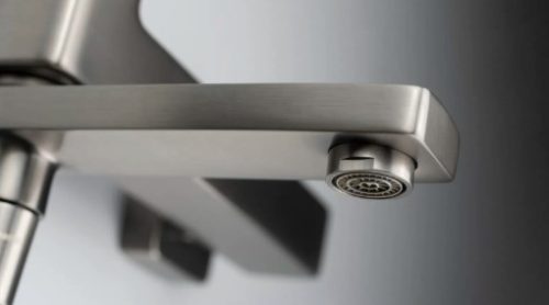 Kádtöltő csaptelep,Deante Blur kádtöltő csaptelep összecsukható kifolyócsővel,titanium BQL_D12M