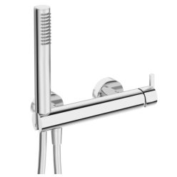   Zuhany csaptelep, Deante Silia zuhany csaptelep zuhanyszettel, króm BQS_041M