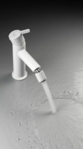 Bidé csaptelep, Deante Silia bidé csaptelep, fehér BQS_A30M