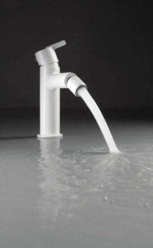 Bidé csaptelep, Deante Silia bidé csaptelep, fehér BQS_A30M