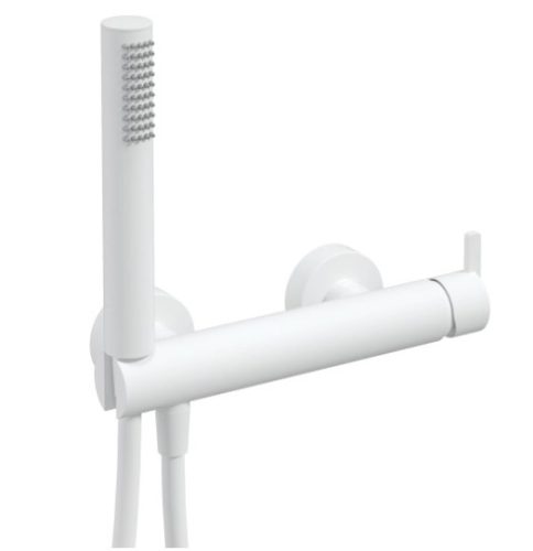 Zuhany csaptelep, Deante Silia zuhany csaptelep zuhanyszettel, fehér BQS_A41M