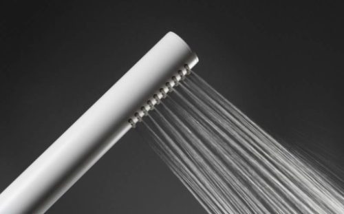 Zuhany csaptelep, Deante Silia zuhany csaptelep zuhanyszettel, fehér BQS_A41M