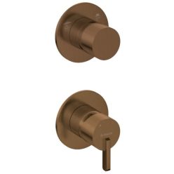   Falba süllyesztett csaptelep, Deante Silia zuhany csaptelep, szálcsiszolt bronz BQS_C44P