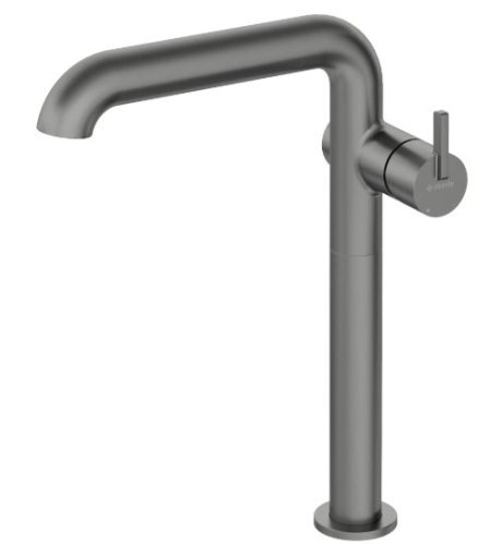 Mosdó csaptelep, Deante Silia mosdó csaptelep,magas,szögletes kifolyóval,titanium BQS_D24K