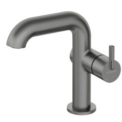   Mosdó csaptelep, Deante Silia mosdó csaptelep, szögeletes kifolyócsővel, titanium BQS_D24M