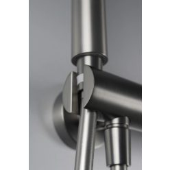   Zuhany csaptelep, Deante Silia zuhany csaptelep zuhanyszettel, titanium BQS_D41M