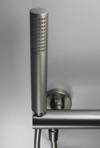 Zuhany csaptelep, Deante Silia zuhany csaptelep zuhanyszettel, titanium BQS_D41M