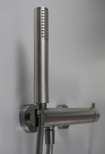 Zuhany csaptelep, Deante Silia zuhany csaptelep zuhanyszettel, titanium BQS_D41M