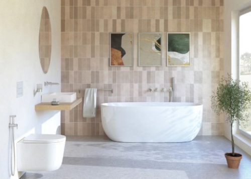 Falba süllyesztett csaptelep,Deante Silia bidé csaptelep kézizuhannyal,szálcsiszolt acél BQS_F34M